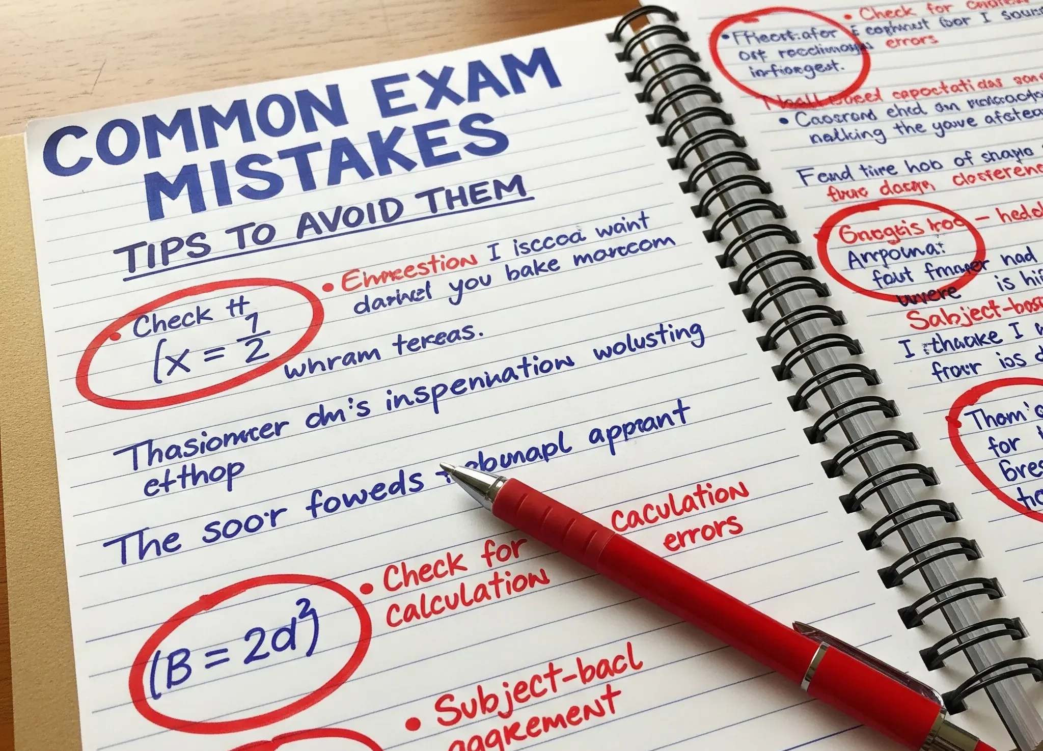 mistakes students make in O/A Level exams
